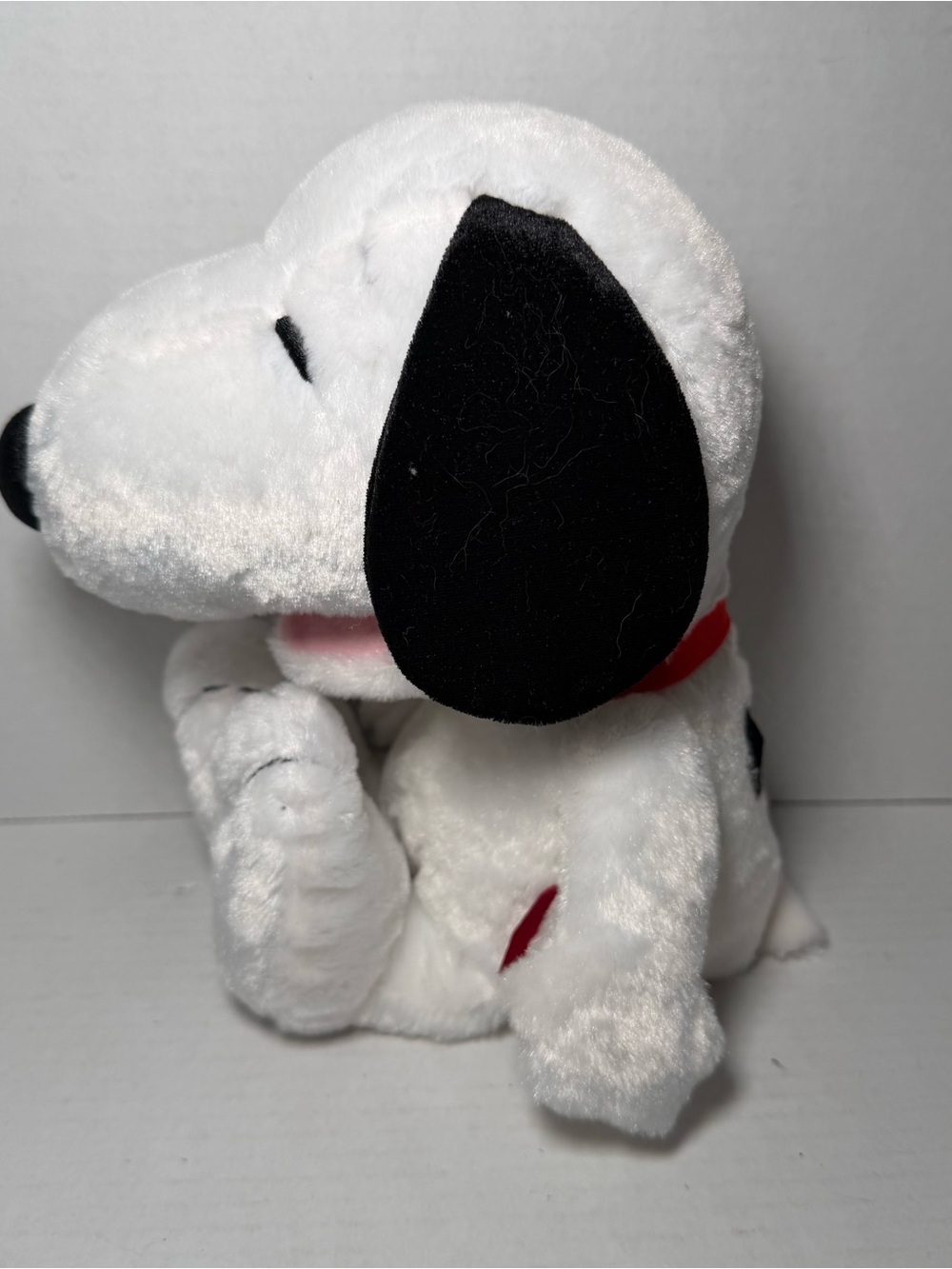 Peanuts Snoopy 11" Laughing Snoopy Plush Stuffed Animal 2015 Untested